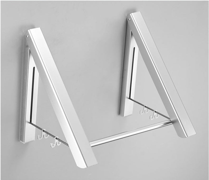 Percha de Pared Aluminio Plegable